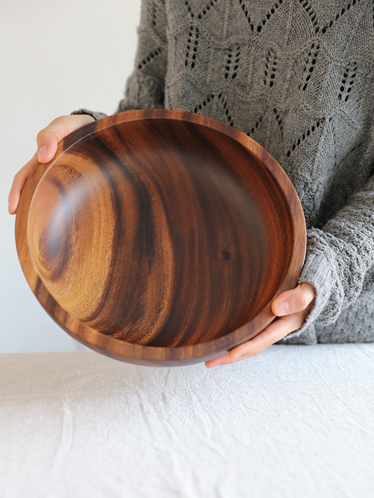 Acacia wooden bowl wooden tableware - LuxuriesTree