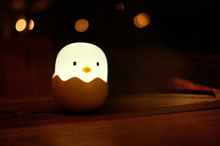 Cute Chick Rechargeable Night Light for Kids - LuxuriesTree