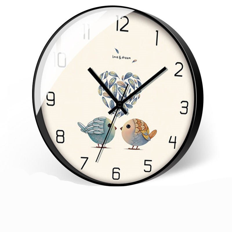 Elegant Quartz Wall Clock - Timeless Home Decor - LuxuriesTree