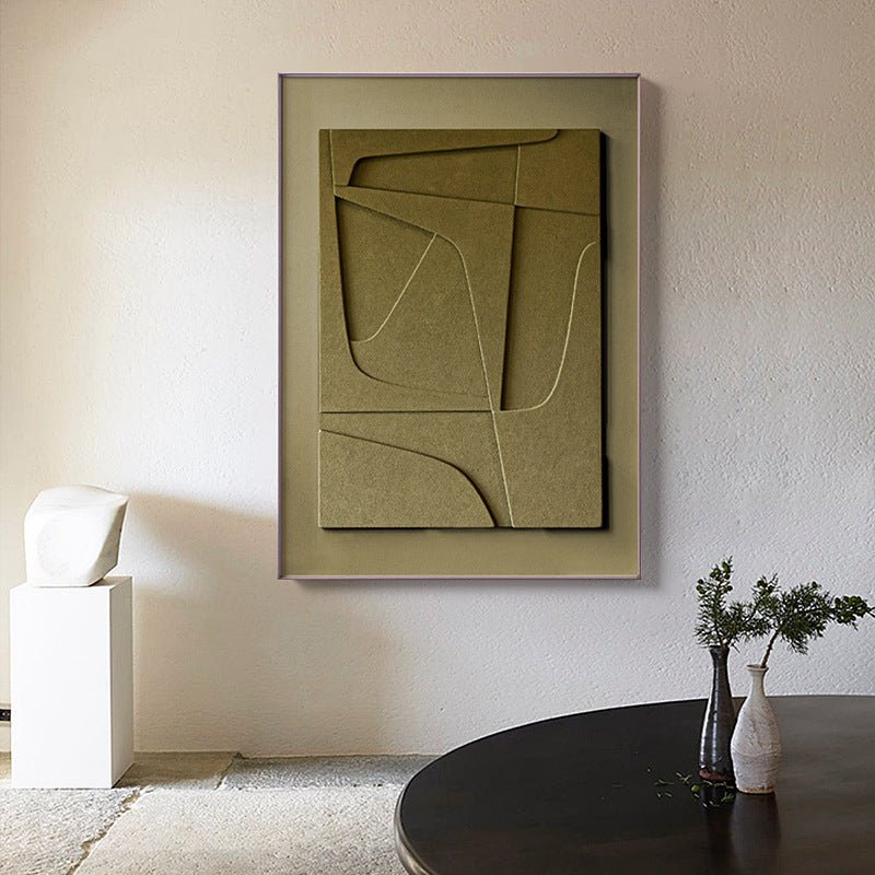 Geometric Abstract Canvas Wall Art Painting - LuxuriesTree