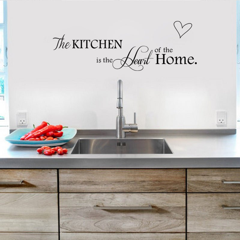 Kitchen Letter Wall Sticker - Home Decor - LuxuriesTree