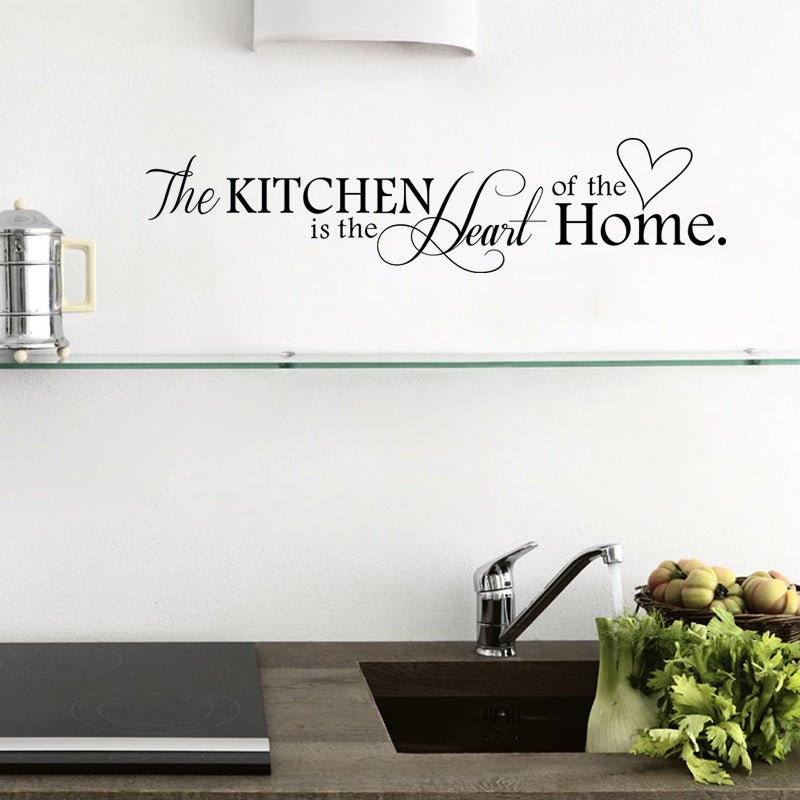 Kitchen Letter Wall Sticker - Home Decor - LuxuriesTree