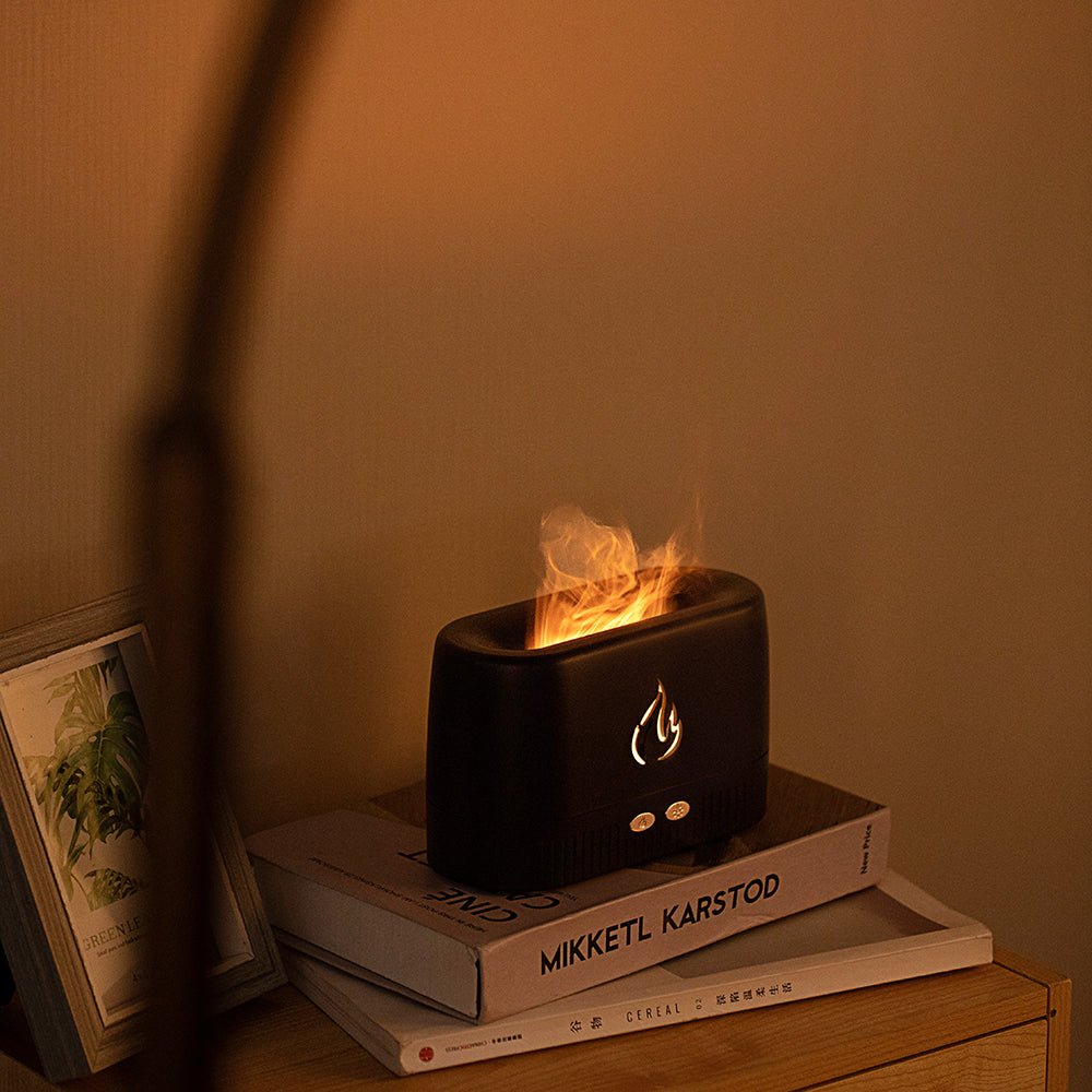 Silent Flame Humidifier & Aroma Diffuser - LuxuriesTree