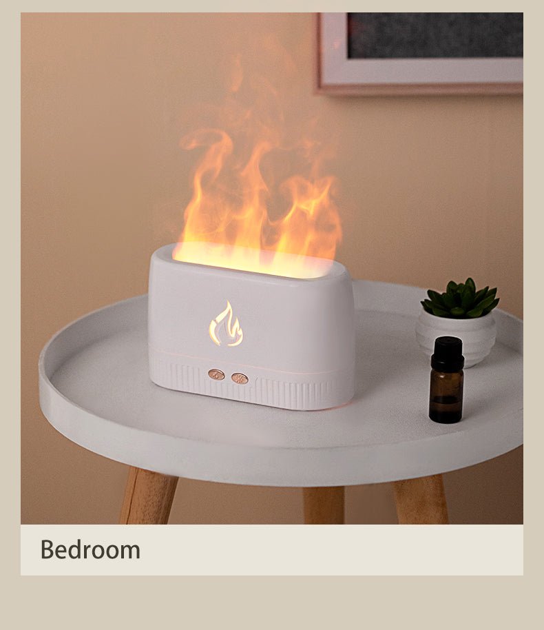 Silent Flame Humidifier & Aroma Diffuser - LuxuriesTree