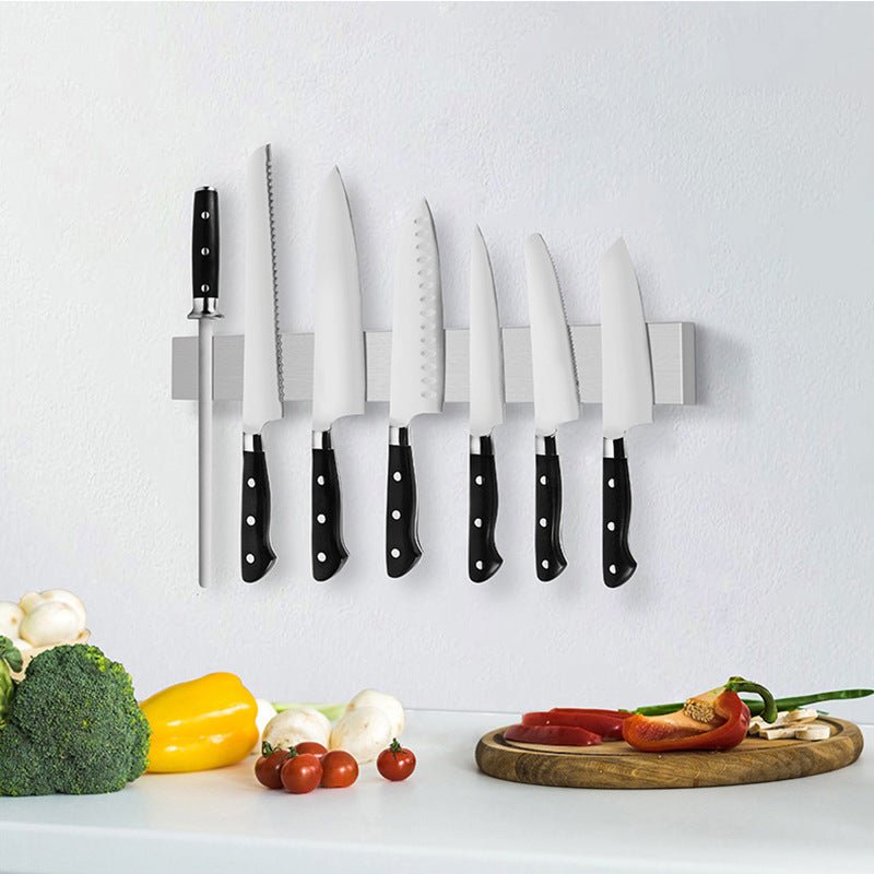 Wallmounted Kitchen Knife Storage Rack - LuxuriesTree