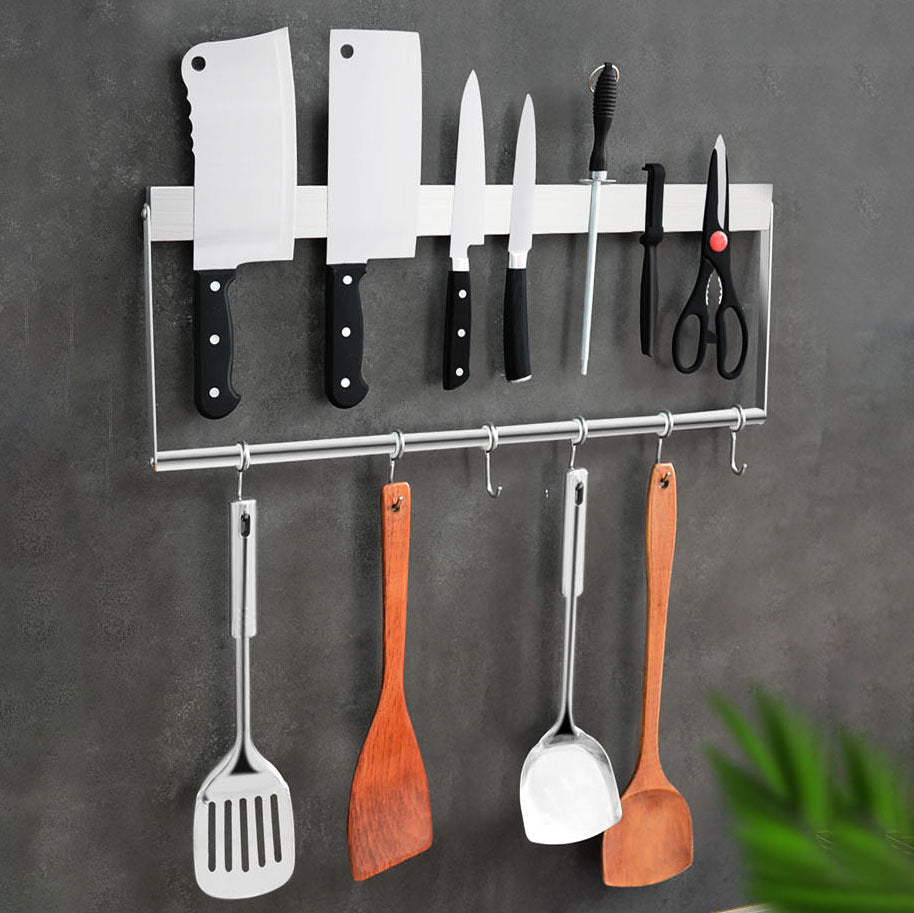 Wallmounted Kitchen Knife Storage Rack - LuxuriesTree